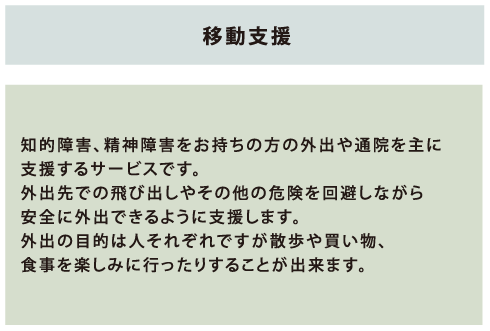 移動支援